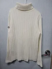 MONCLER モンクレール 白 ゴージ タートルネックティー サイズ 1
