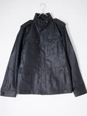 PS Paul Smithピーエス ポールスミス リネンコットン M-65ミリタリージャケット【XL】【MJKA77701】