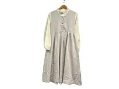 k03251014037　ブランド名不明　サイズ表記無し　Beige　　ワンピース or ドレス　その他ワンピース/ドレス　秋冬