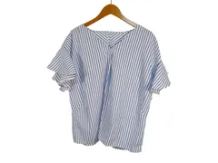 k03251002128　Emsexcite　Mサイズ　白×青　　トップス　その他トップス　春夏