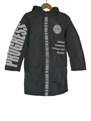 k03251002129　THE MOST RICH MIX　140サイズ　黒×白　140サイズ程度　アウター　その他アウター　秋冬