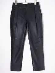 martiniqueマルティニーク 羊革ラムレザーテーパードパンツ【表記なし】【LPTA80799】