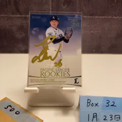 2021 EPOCH 佐々木健 23/67 金箔サイン 埼玉西武ライオンズ Pacific League Rookies カード