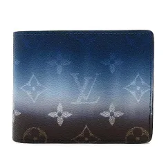 未使用品 ルイヴィトン LOUIS VUITTON 2026SS モノグラム ピグメント ポルトフォイユ スレンダー 二つ折り 財布 カード 札入れ M28006 ブルー グラデーション RFID