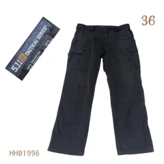 5.11TACTICALタクティカルパンツ36股下77㎝ブラックリップストップHH01996のサムネイル