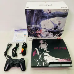 【動作確認済み】【箱付き】【難あり】PS3 ファイナルファンタジー ライトニングエディション Ver.2 FF XIII-2 SONY プレイステーション3 本体 CECH-3000B ブラック ソニー Playstation3 プレステ3  EL5