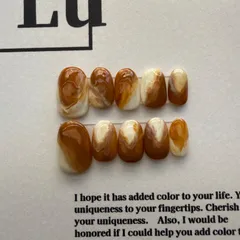 現品限り　ニュアンスネイルチップ　ラテネイル　ネイルチップ　卒業式ネイル　ネイルチップ