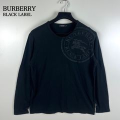 BURBERRY BLACK LABEL ロゴ ロンT ブラック 00s y2k BURBERRY BLACK LABEL check archive Y2K - メルカリ