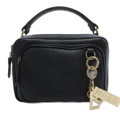 コールハーン COLE HAAN ハンドバッグ ロゴ チャーム レザー ブラック 