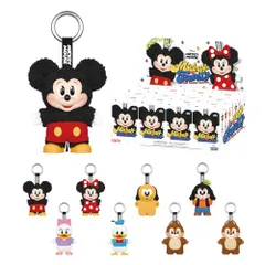 ◆POP MART DISNEY ミッキーファミリー キュート トゥギャザー ぬいぐるみキーチェーン シリーズ【1ピース】 ポップマート ガチャガチャ ブラインド ボックス フィギュア プラモデル プレミアム おもちゃ PVC ソフビ オリジナル キャラクター