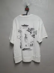 ナイキ 白 グラフィック 半袖 Tシャツ m オーバーサイズ 105-110