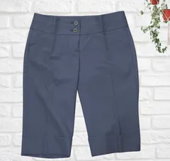 美品✨theory セオリー ハーフパンツ ネイビーM相当