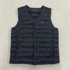 100 ヘジス グースダウン ダウン ベスト 0220M