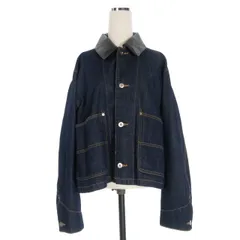 ミラオーウェン Mila Owen 25AW ショート丈デニムカバオール ジャケット 長袖 F インディゴ 09WFJ254132のサムネイル