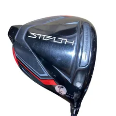 【中古】 テーラーメイド STEALTH  9° ドライバー DR 純正特注シャフト (フレックスX) メンズ 男性用 右利き 右用 Cランク ゴルフクラブ