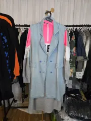 デニム ロング ベスト + ONE PIECE セット