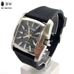 【中古】DIESEL DZ-1178 防水腕時計 ブラック