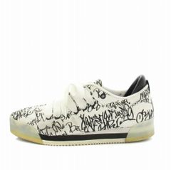 오니츠카 타이거 Onitsuka Tiger 카모 트레이너 KAMO TRAINER 운동화 신발 캔버스 총 무늬 US9 27.0cm 화이트 화이트 블랙 블랙 1183A785 /BB ▲H