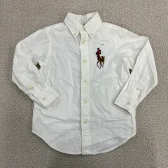 4T ポロ ラルフ ローレン キッズ ビックポニー シャツ 0213M