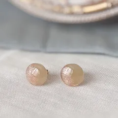 グリーン ゴールド グラデーション ピアス キラキラ 華やか かわいい 小さめ シンプル【650】