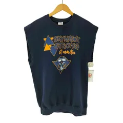 ギルダン GILDAN 00S 二枚タグ カレッジロゴ 袖カットオフ プルオーバー ノースリーブ メンズ import：M 