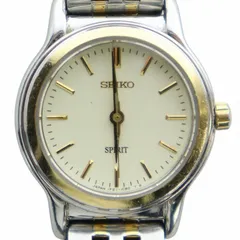 セイコー SEIKO スピリット SPIRIT 腕時計 ウォッチ クォーツ ゴールド色 シルバー色 1F21-0J20 ■GY18 /MQ