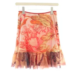 ヴィヴィアンタム VIVIENNE TAM スカート メッシュ 花柄 ミニスカート 1 赤 レッド 015-120101 /☆Gのサムネイル