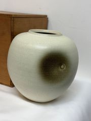 花生 辰之助造 窯変三方文 花瓶 花入れ 共箱 - メルカリ