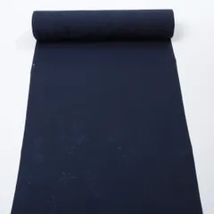 新品 反物 訪問着 正絹 付下げ 本草木藍染 蘭 サファイア 証紙 紺系 1232-00012-G012