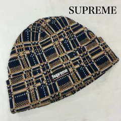 シュプリーム 21AW Plaid Beanie アクリル ビーニー ニット帽 メンズ - ISItems【USED】【古着】【中古】50154253