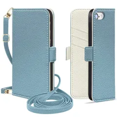 【新品】 MAGICASE for iPhone SE ケース 手帳型 第2世代 第3世代 ショルダー iphone8 ケース 手帳型 肩掛け スマホケースiphone se おしゃれ 女性 マグネット式 高級PUレザー iPhone se3/se2 ケー 1