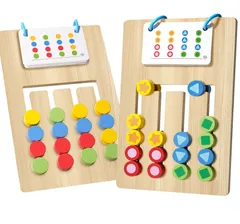 【在庫セール】Bacolos プレゼント 脳トレパズル 誕生日 男の子 幼児のおもちゃ 女の子 木のおもちゃ 6歳 5 木製パズル 4 指先訓練 3 パズル 早期開発 知育玩具 知育ゲーム モンテッソーリ