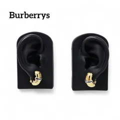 [極美品]BURBERRYS イヤリング B ロゴ ゴールド シルバー