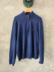 ポロ ラルフローレン メンズ ハーフジップニット XL
