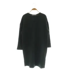 セオリーリュクス theory luxe ウール 長袖ワンピース ミニ Vネック 38 カーキ /MY ■OS