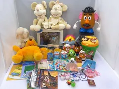 ディズニー プーさん ミスターポテトヘッド 他 ポップコーンバケット スーベニアメダル ナノブロック 等 グッズセット 【まとめ売り 動作