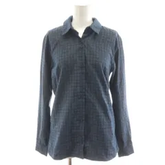 マムート MAMMUT Winter Longsleeve Shirt シャツ ブラウス 長袖 S 紺 ネイビー 青 ブルー チェック柄 1015-00470 /AN18のサムネイル