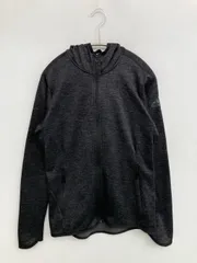 adidas アディダス パーカー OT ブラック 裏起毛 無地 ワンポイント ブランドロゴ ジップアップ 長袖