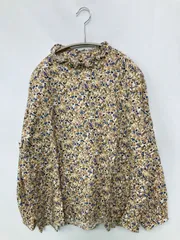 craft standard bouticue シャツ/ブラウス F その他 コットン 花柄・ボタニカル柄 ミドル丈 長袖 スタンドカラー