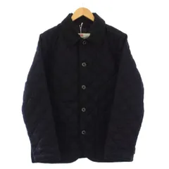 トラディショナルウェザーウェア Traditional Weatherwear ウェーバリーウールサキソニー キルティングジャケット ステンカラー 38 紺 5-0668-6-54-002 /KH