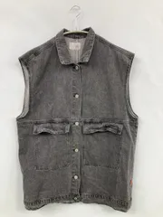 JaVa ジャバ ベスト XL グレー 無地