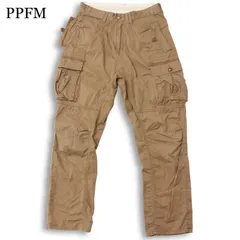PPFM ペイトンプレイス 通年 立体裁断★ カーゴ ワーク パンツ Sz.S～M位 メンズのサムネイル