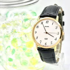 【美品/新品電池】CITIZEN シチズン EXCEED エクシード メンズ 腕時計 ゴールド 2730-271718 5100017 新品ベルト