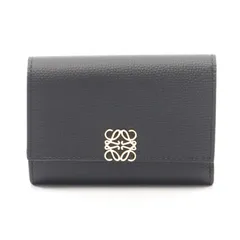 LOEWE ロエベ アナグラム バーティカル ウォレット スモール 三つ折り財布