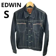 【中古】EDWIN エドウィン デニムジャケット日本製 46272 S Gジャン