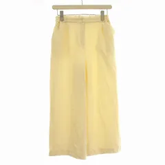 トゥービーシック TO BE CHIC ウール混パンツ W5R05-850-02 ワイド パンツ 38 アイボリー /☆G