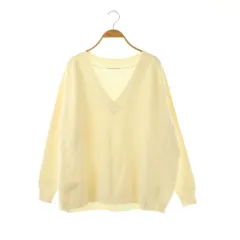 ドゥーズィエムクラス DEUXIEME CLASSE ミドルゲージKNIT ニット セーター 長袖 オフホワイト /HK ■OS