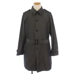 ピーエスポールスミス PS Paul Smith ステンカラーコート ハーフ ミディアム ライナー付き ベルト 3WAY アウター L チャコールグレー /DK