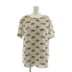 エキプモン EQUIPMENT Tシャツ カットソー 半袖 XS グレー 総柄 /RRのサムネイル