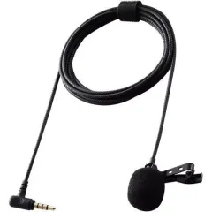 【中古】PCハード エレコム 有線 4極Φ3.5mm ピンマイク [HS-MC09BK]